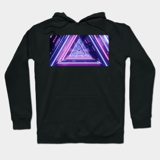 Futuristic triangles Hoodie